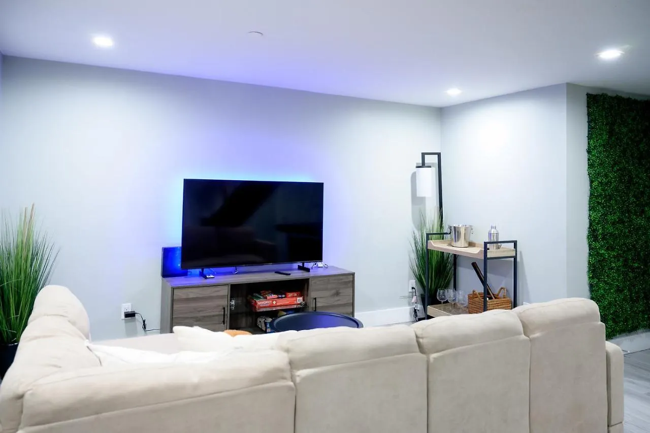 Brooklyn Retreat-Ideal Getaway/Movie Or Game Night New York 0*,